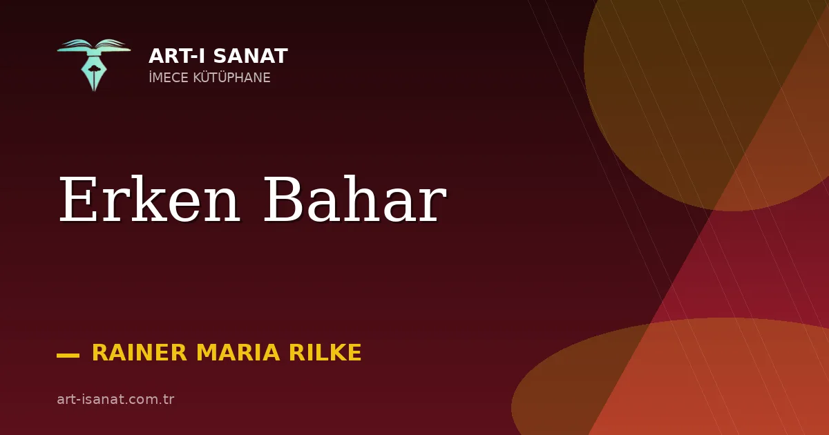 Erken Bahar