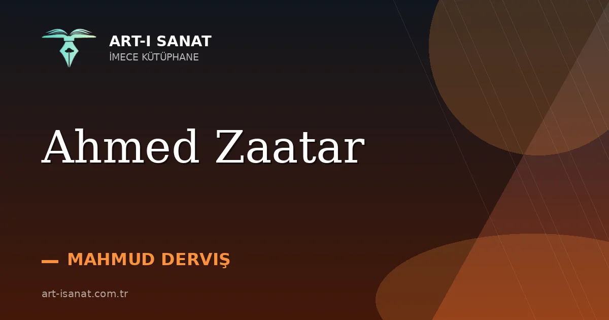 Ahmed Zaatar