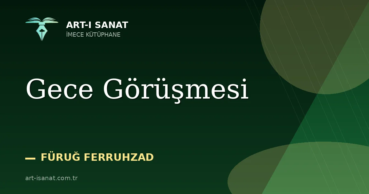 Gece Görüşmesi