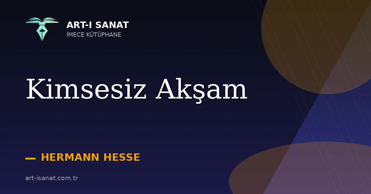 Kimsesiz Akşam