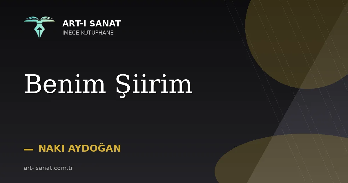 Benim Şiirim