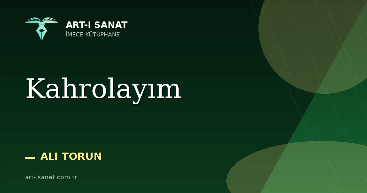 Kahrolayım