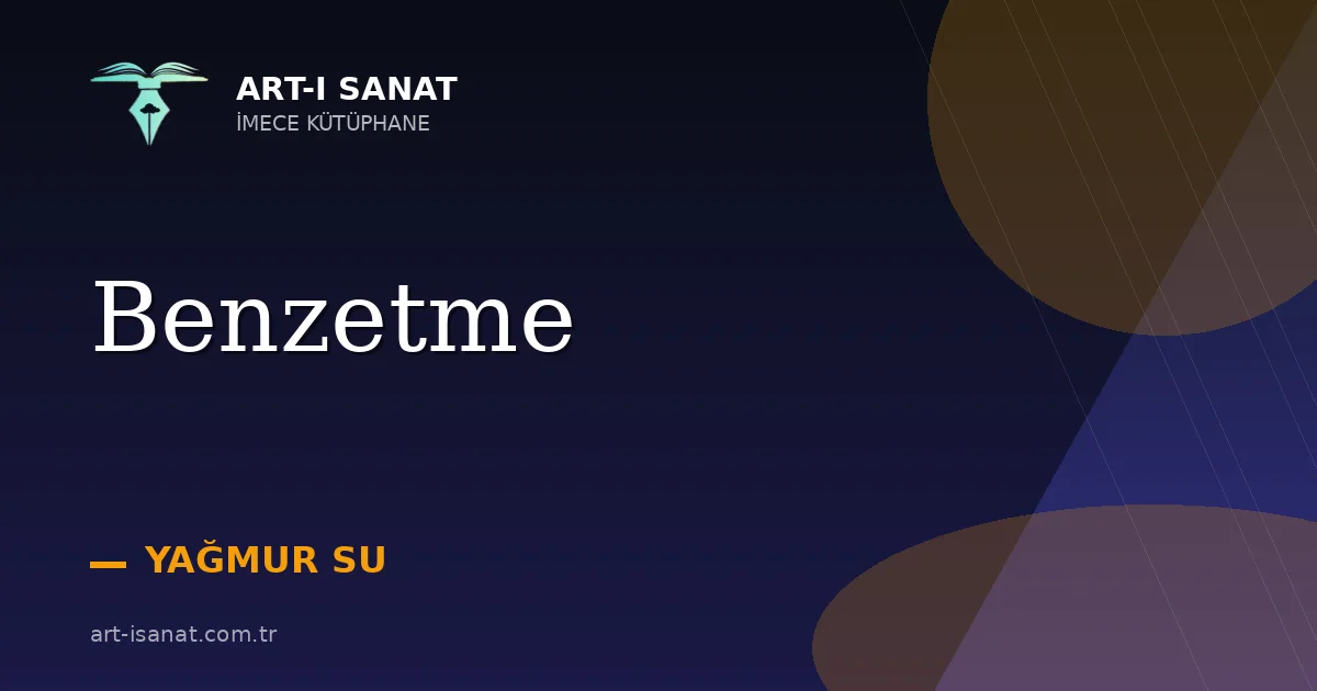 Benzetme