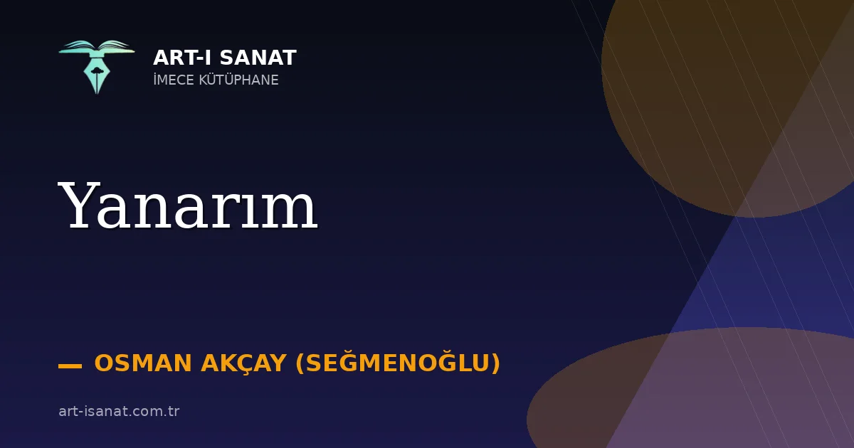 Yanarım
