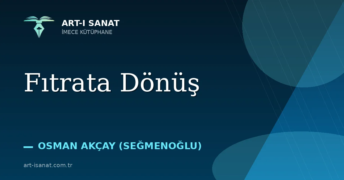 Fıtrata Dönüş