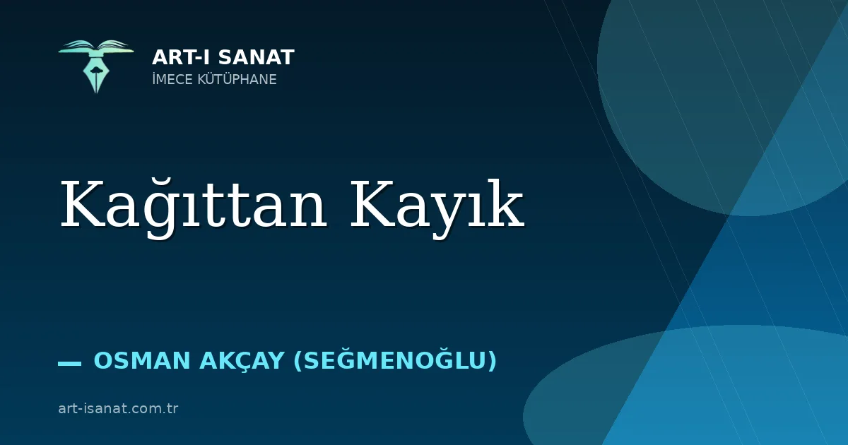 Kağıttan Kayık