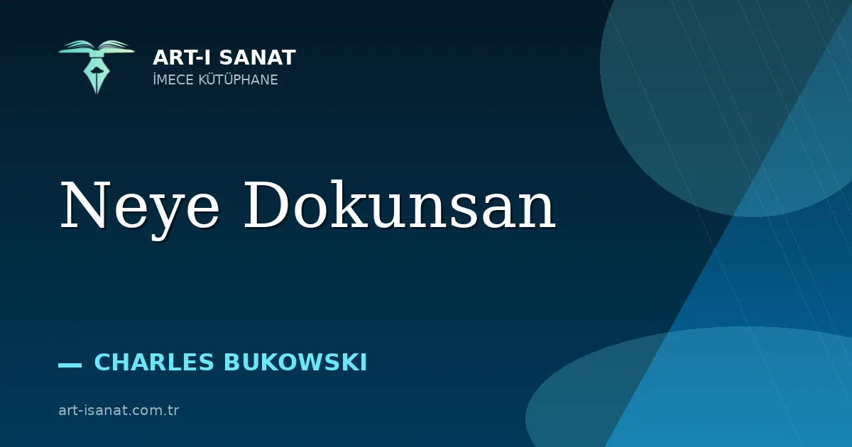 Neye Dokunsan