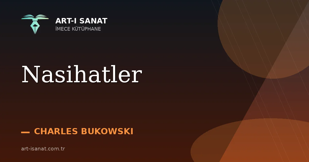 Nasihatler