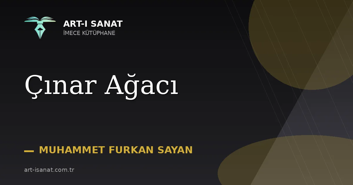 Çınar Ağacı