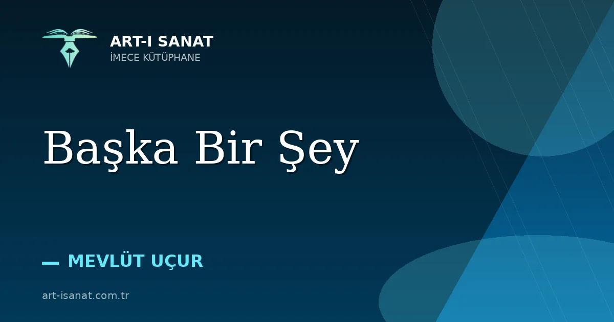 Başka Bir Şey