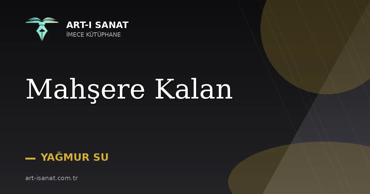 Mahşere Kalan