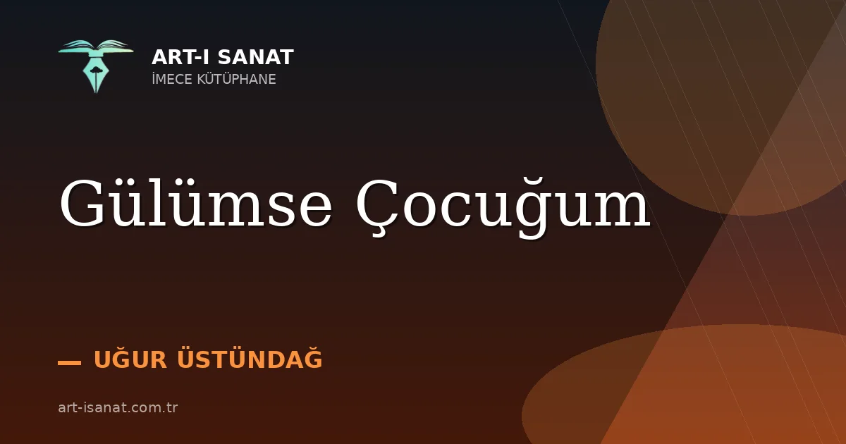 Gülümse Çocuğum