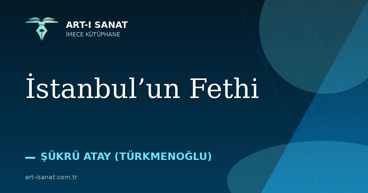 İstanbul’un Fethi