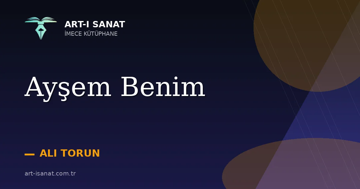 Ayşem Benim