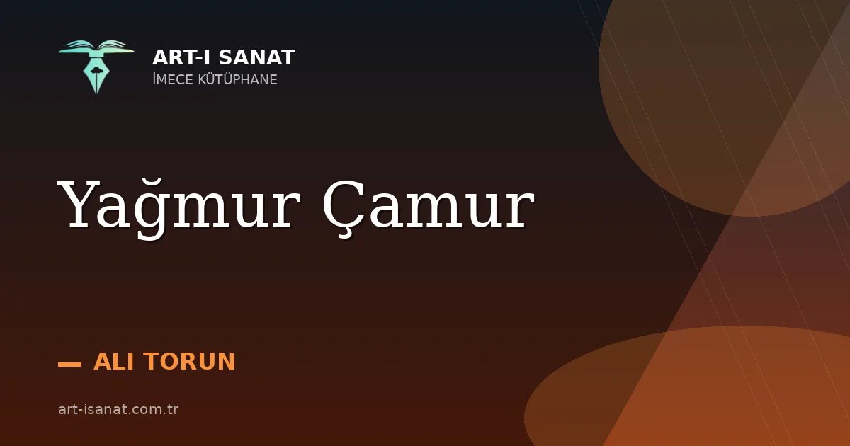Yağmur Çamur