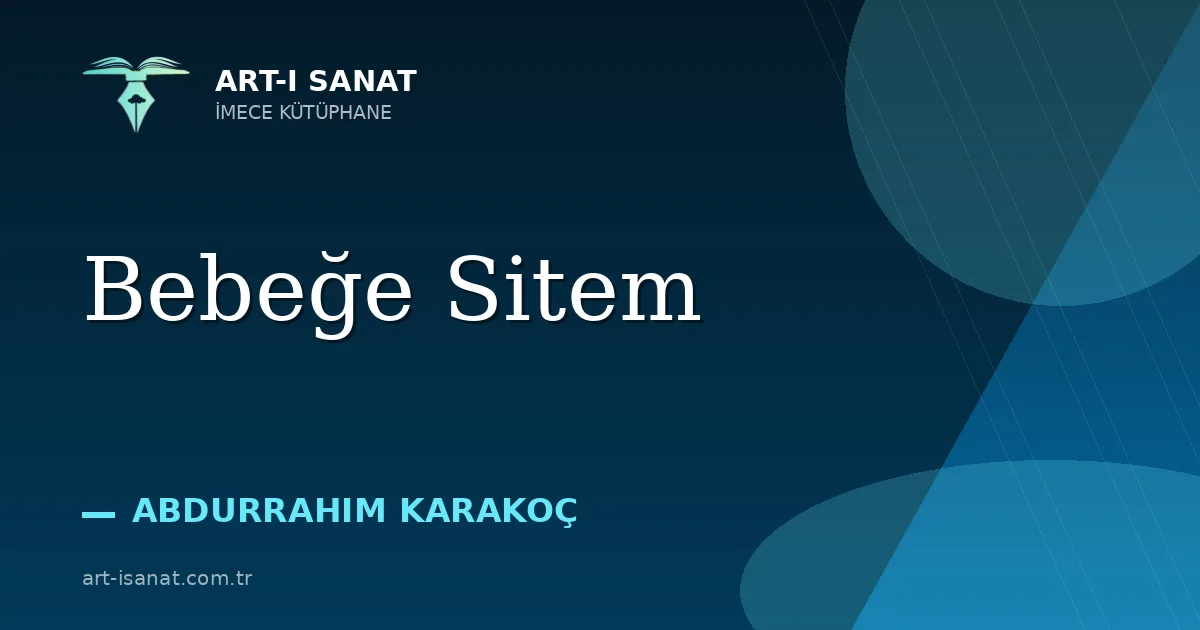 Bebeğe Sitem