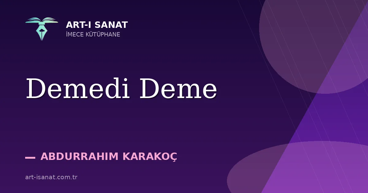 Demedi Deme