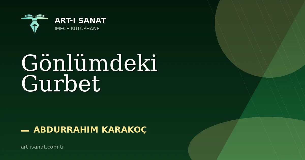 Gönlümdeki Gurbet