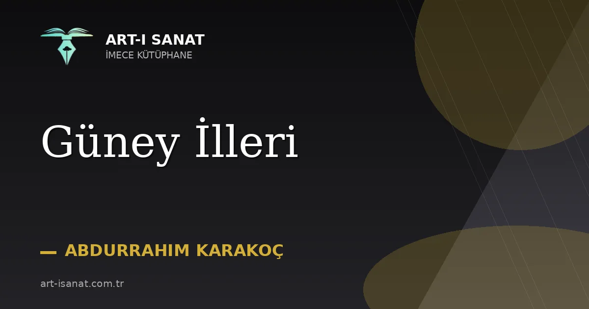 Güney İlleri