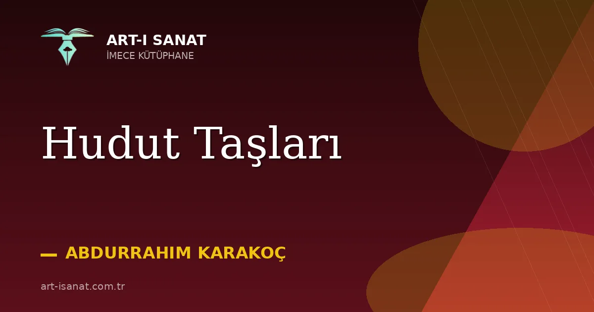 Hudut Taşları