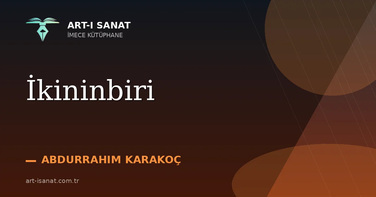 İkininbiri