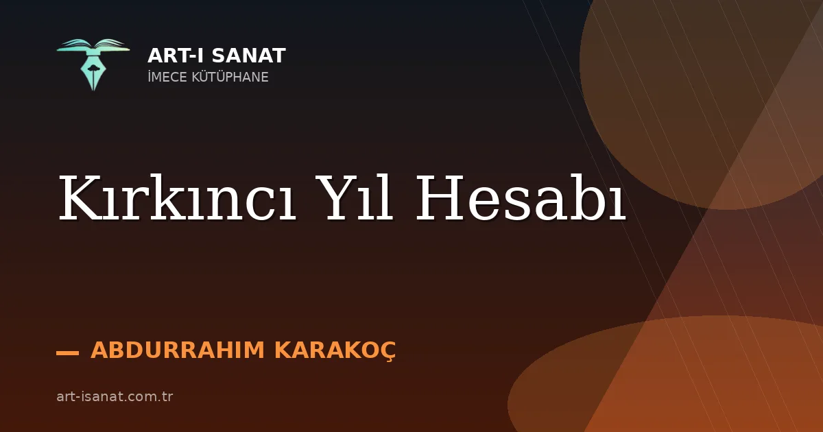 Kırkıncı Yıl Hesabı