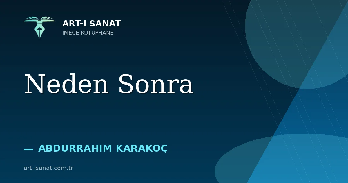 Neden Sonra