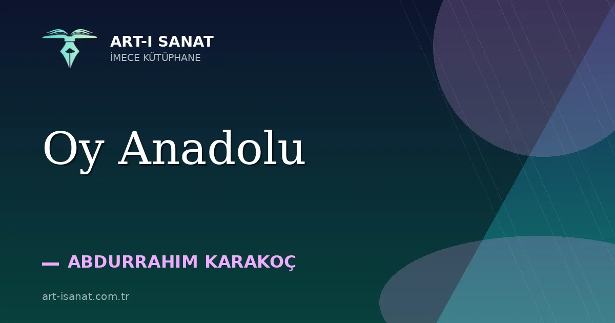Oy Anadolu