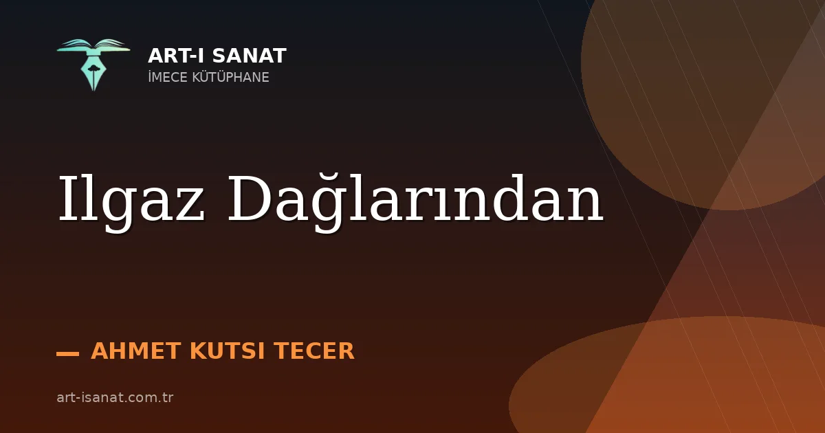 Ilgaz Dağlarından