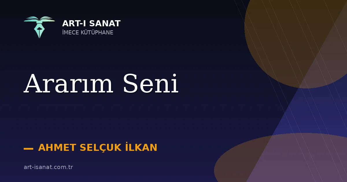 Ararım Seni