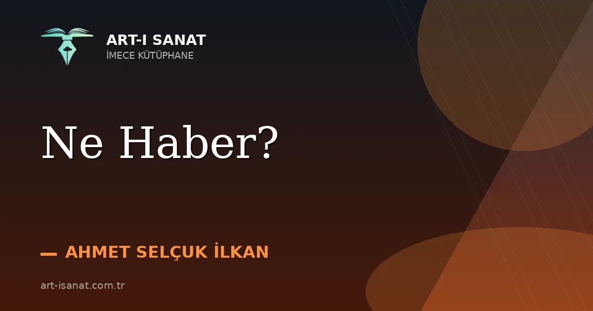 Ne Haber?