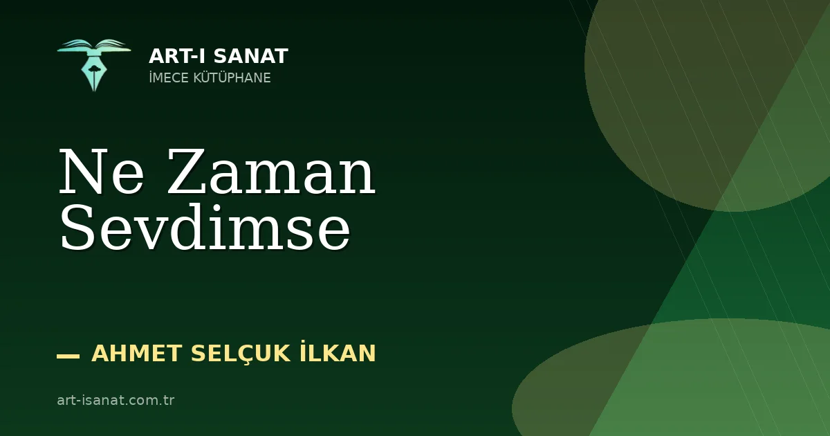 Ne Zaman Sevdimse