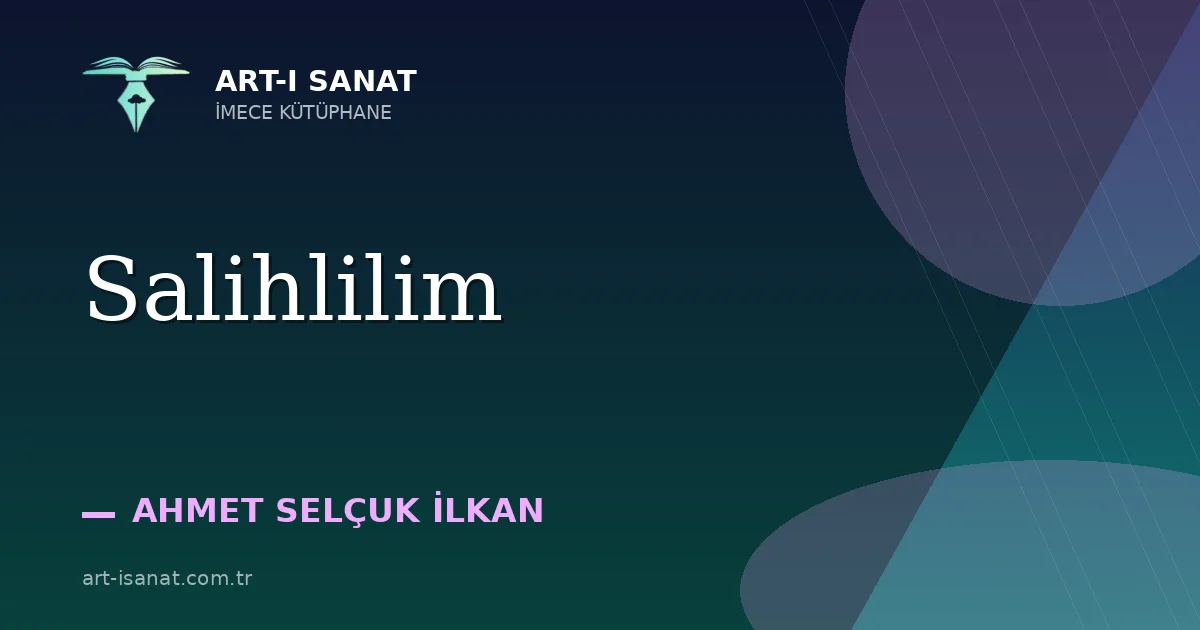 Salihlilim