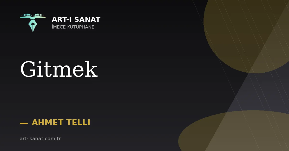 Gitmek
