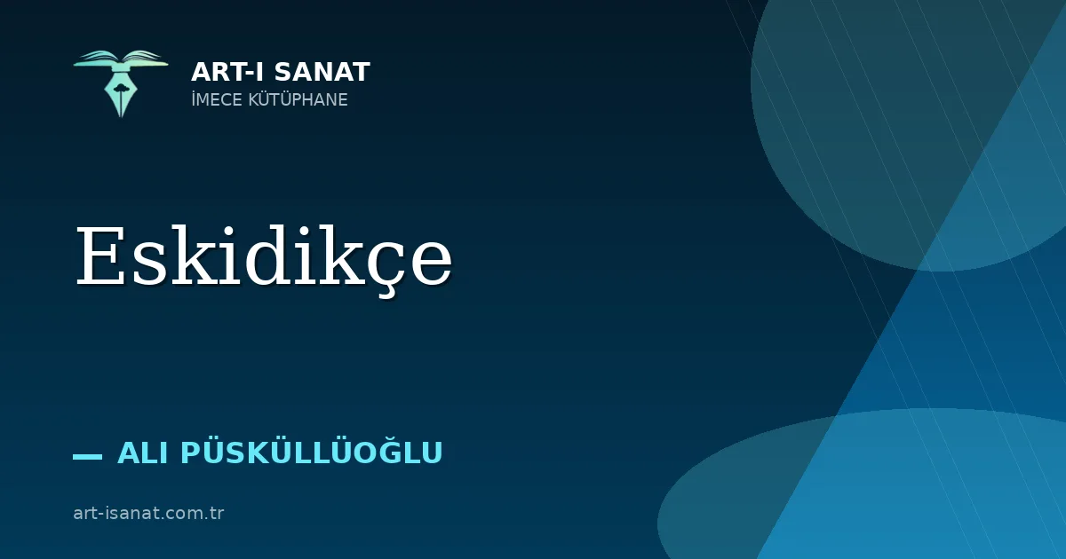 Eskidikçe