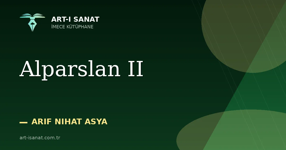 Alparslan II