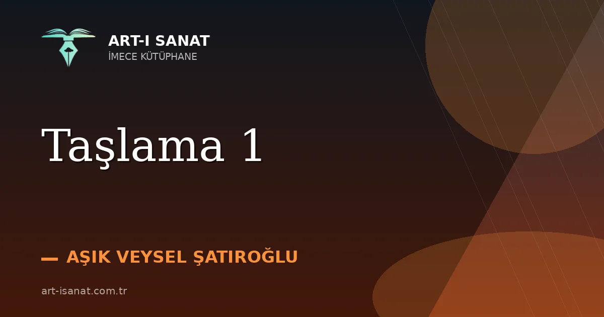 Taşlama 1