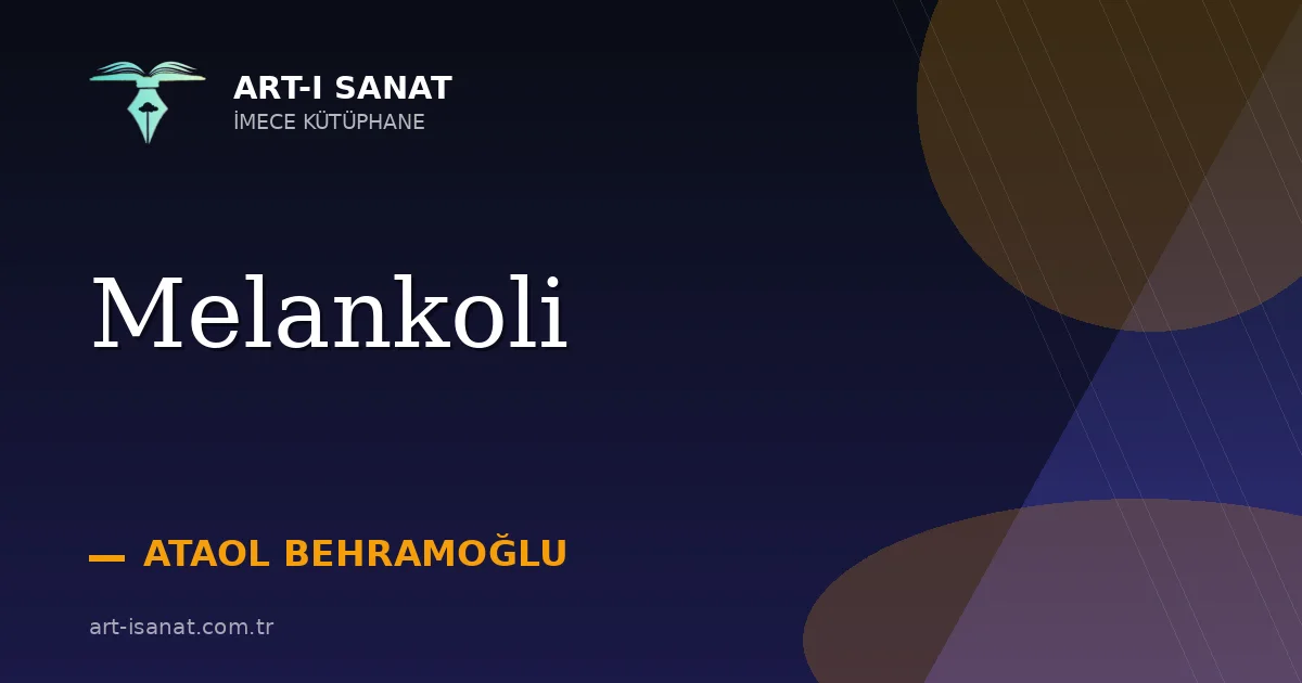 Melankoli
