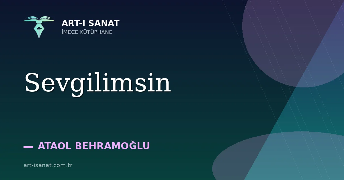 Sevgilimsin