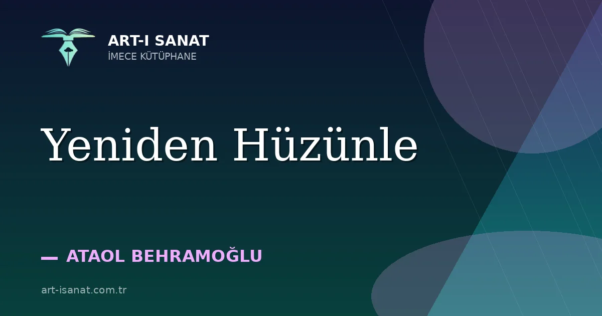 Yeniden Hüzünle