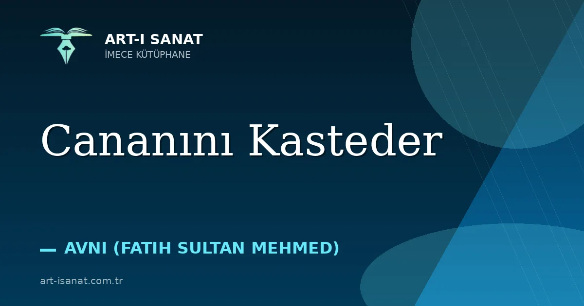 Cananını Kasteder