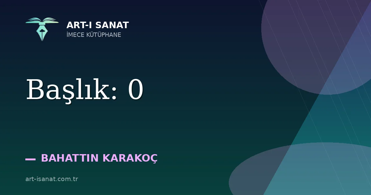 Başlık: 0