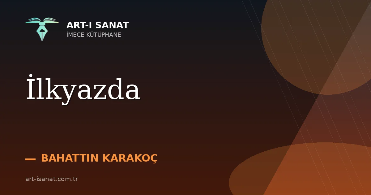 İlkyazda