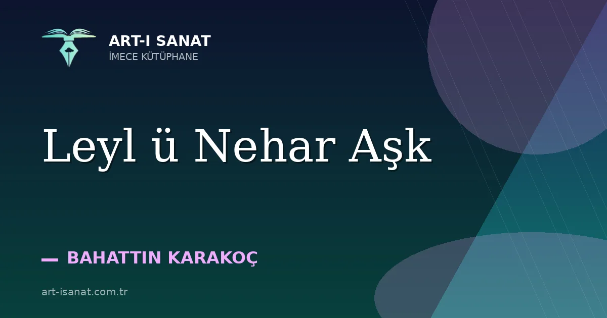 Leyl ü Nehar Aşk