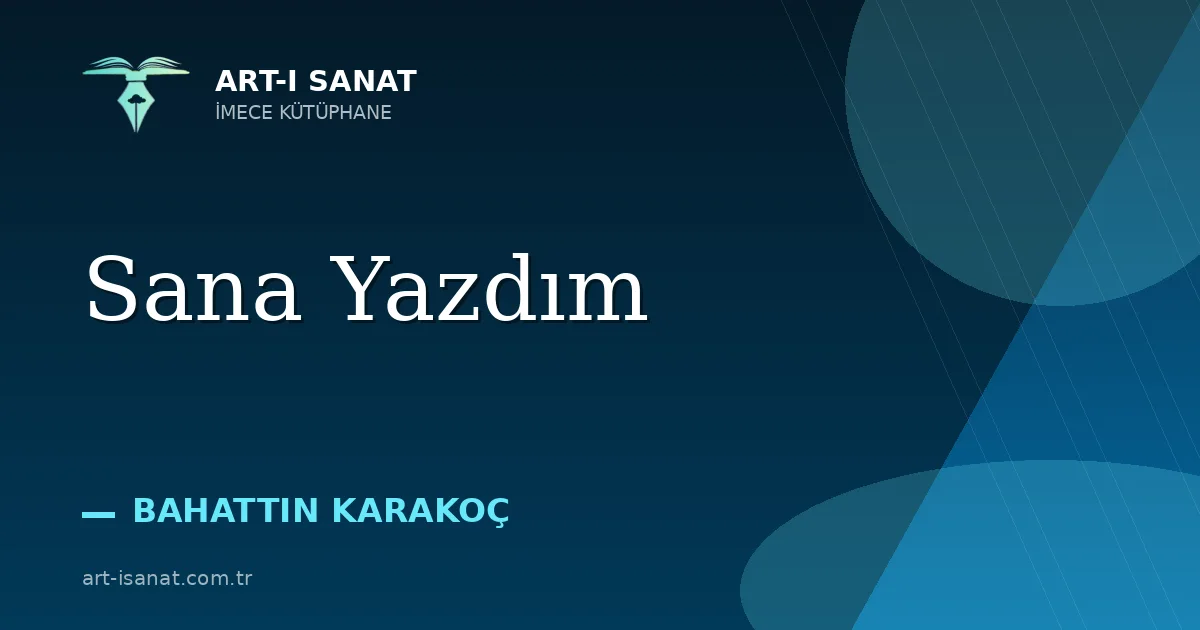 Sana Yazdım