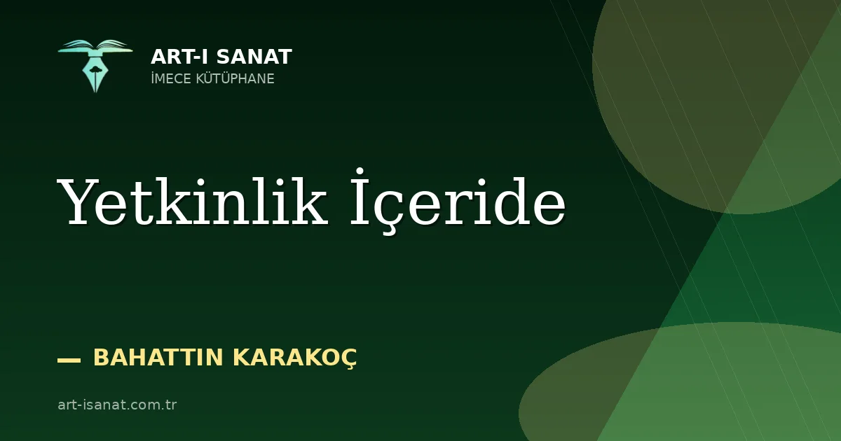 Yetkinlik İçeride