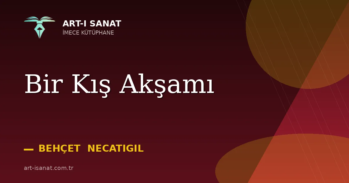 Bir Kış Akşamı