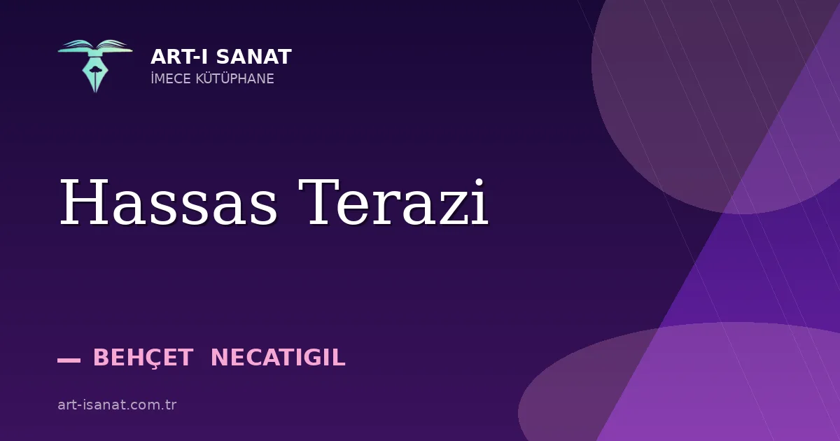 Hassas Terazi