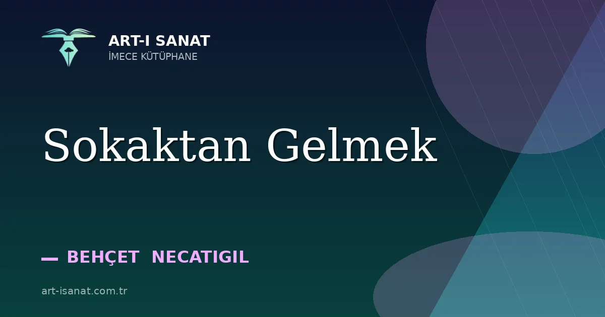 Sokaktan Gelmek
