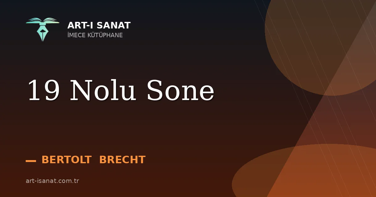 19 Nolu Sone